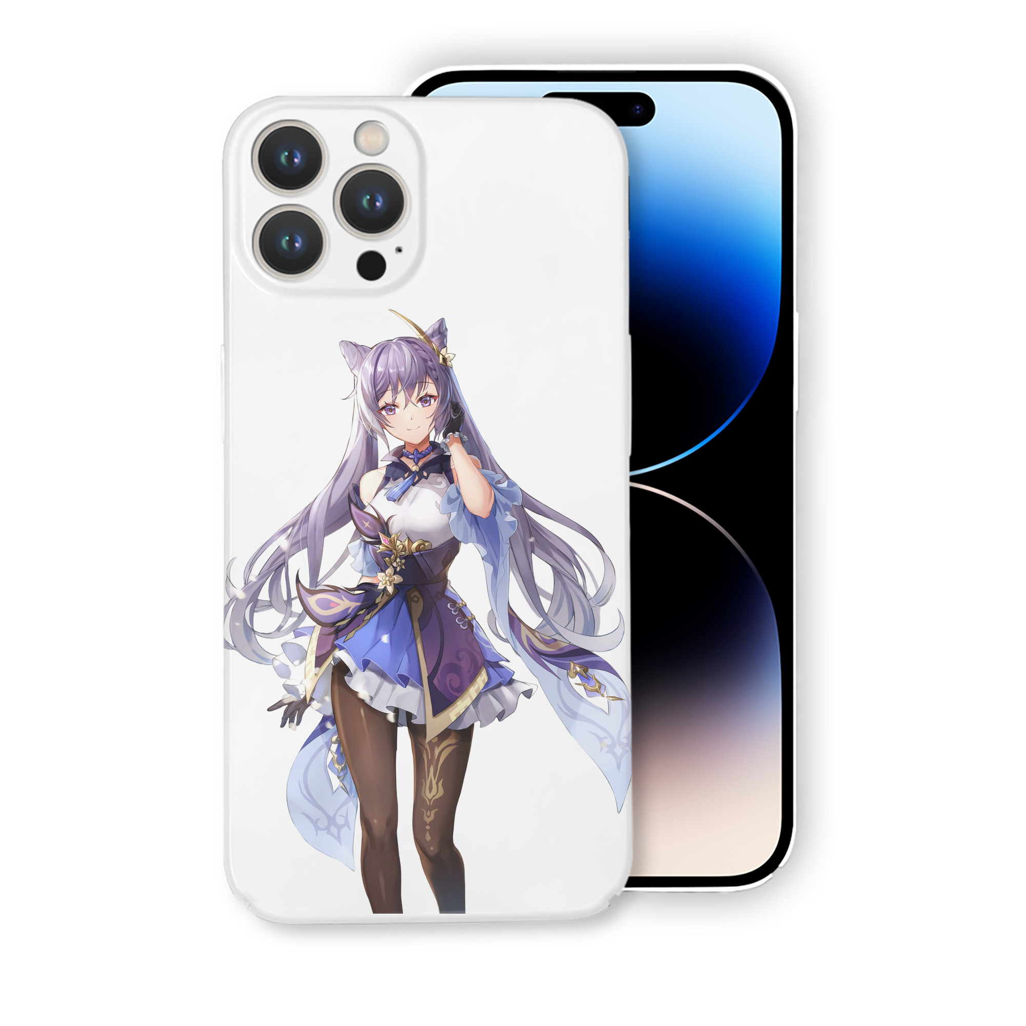 げんし神 刻晴 こくせい genshin Kokusei 【iPhone 14シリーズ対応】ハードケース